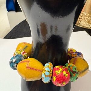 Colourful Stone Beaded Bracelet